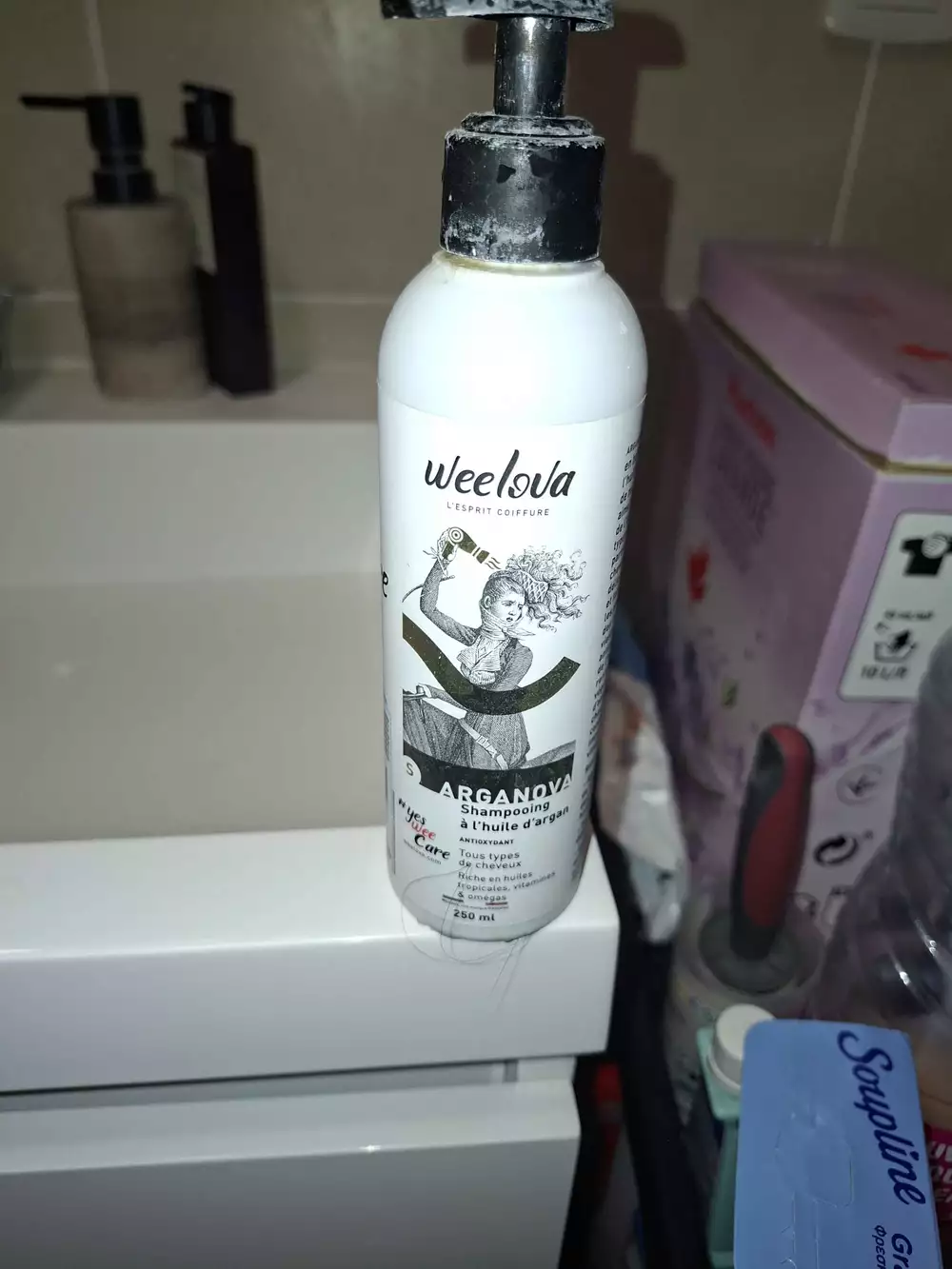 WEELOVA - Arganova - Shampooing à l'huile d'argan