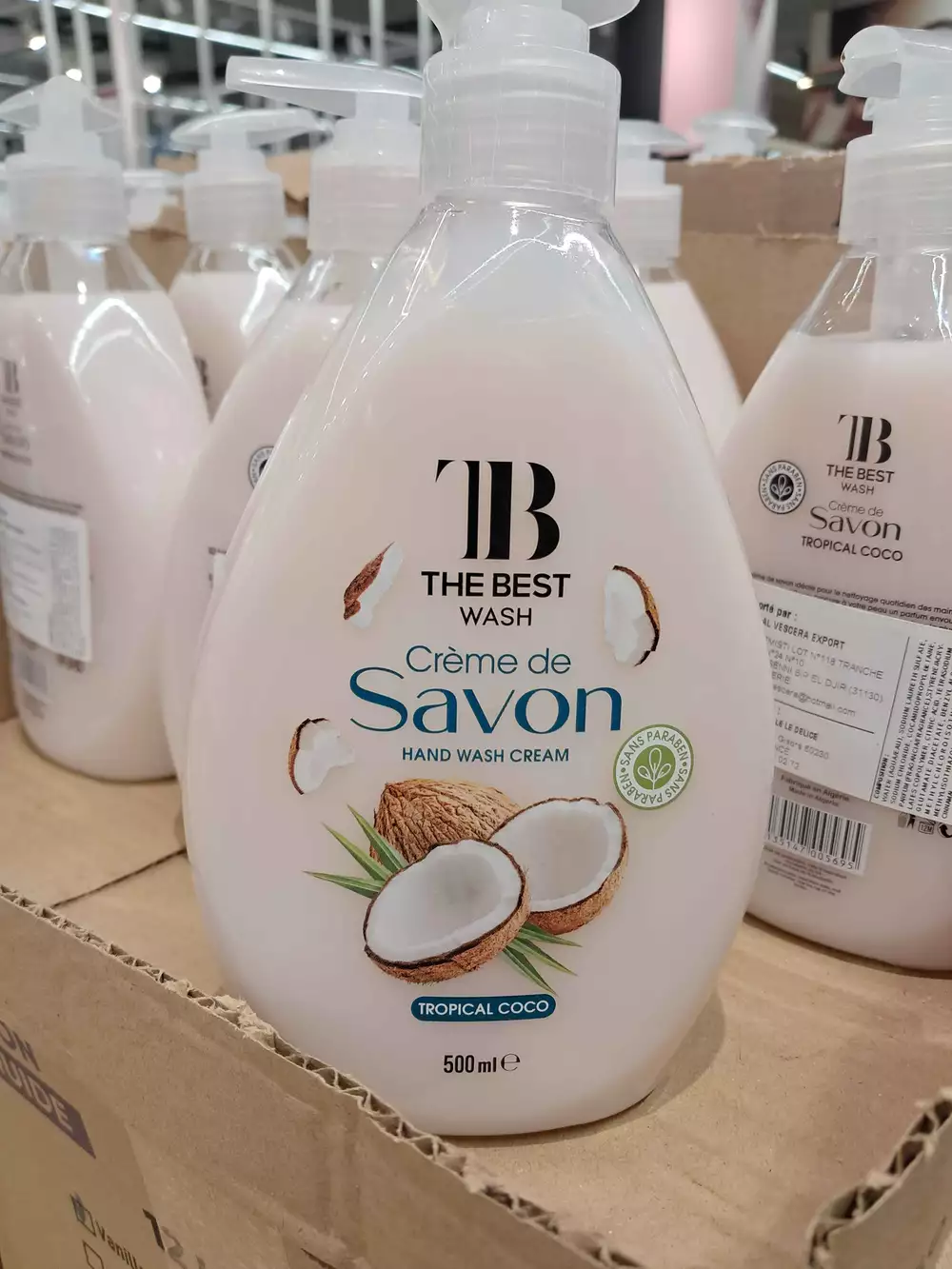 TB THE BEST WASH - Crème de savon tropical coco