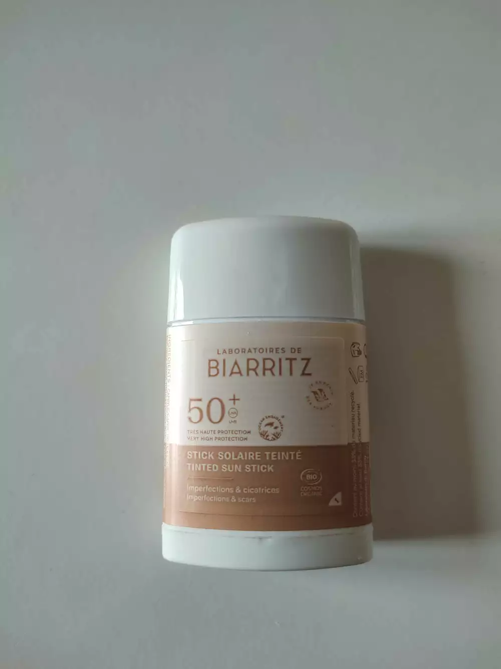 LABORATOIRES DE BIARRITZ - Stick solaire teinté SPF 50+