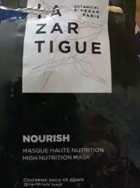 LAZARTIGUE - Masque haute nutrition cheveux secs et épais