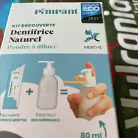 PIMPANT - Dentifrice naturel poudre à diluer