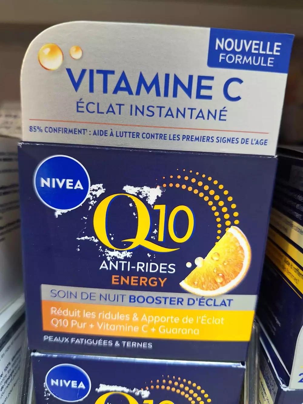 NIVEA - Q10 energy - Soin de nuit anti-rides vitamine C