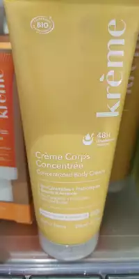 KRÈME - Crème corps concentrée