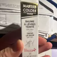 MASTERS COLORS PARIS - Baume à lèvres teintées FPS 50+