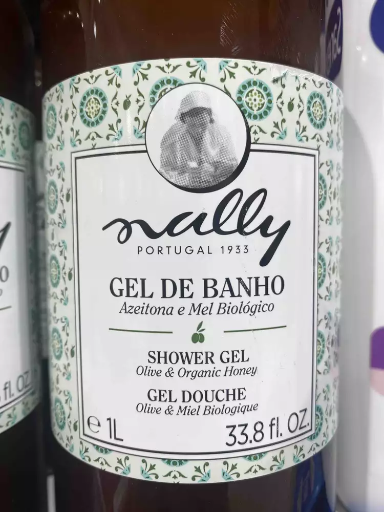 NALLY - Gel douche olive & miel biologique