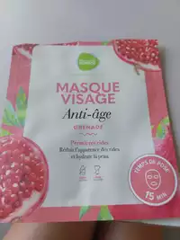 PHARMASCIENCE - Masque visage anti-âge grenade 