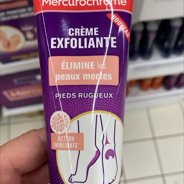 MERCUROCHROME - Pieds rugueux - Crème exfoliante
