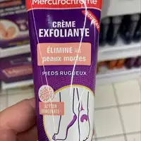 MERCUROCHROME - Pieds rugueux - Crème exfoliante