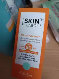 SKIN LABO - SPF 50+ pure shot - Concentrated celligent