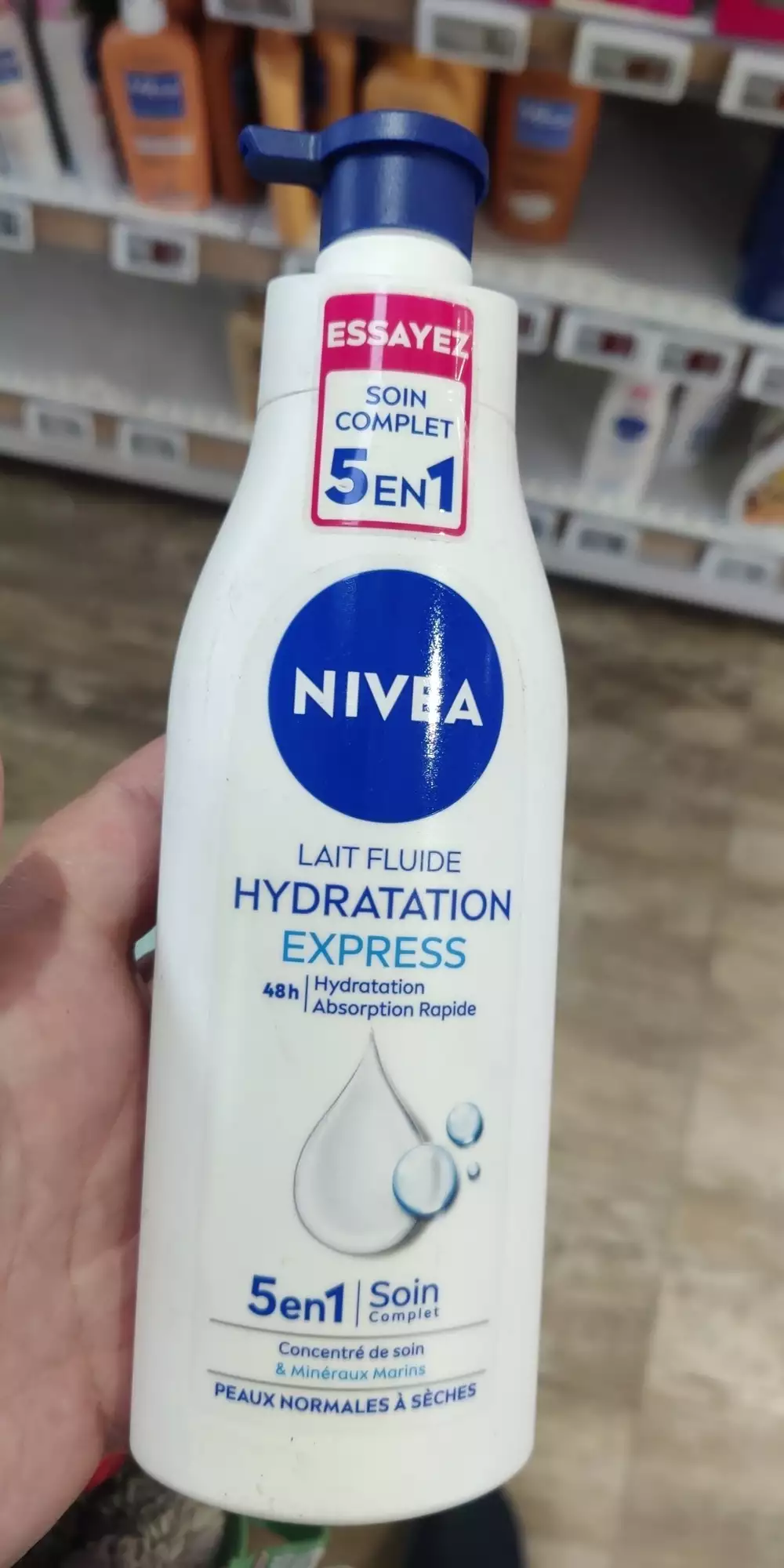 NIVEA - Lait fluide hydratation express