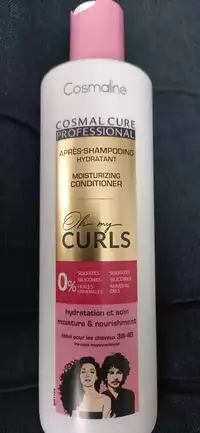 COSMLALINE - Oh my curls - Après-shampooing hydratant