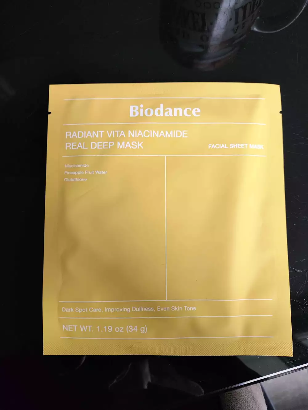 BIODANCE - Radiant vita niacinamide - Facial sheet mask