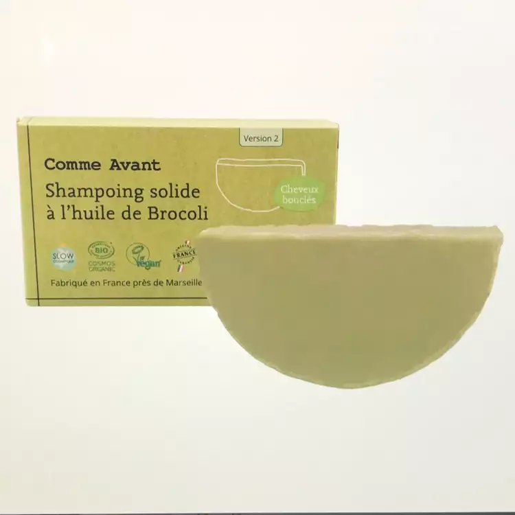COMME AVANT - Shampooing solide à l’huile de Brocoli