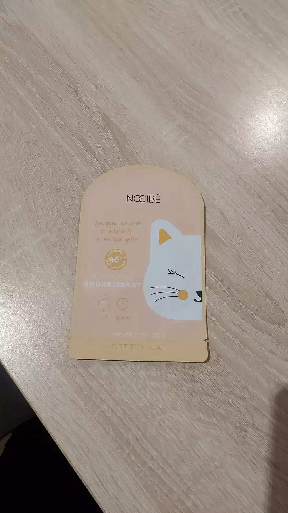 NOCIBÉ - Pretty cat - Masque tissu imprimé chat