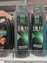 KARIUM BV - Act fit ! - Shower gel 3 in 1