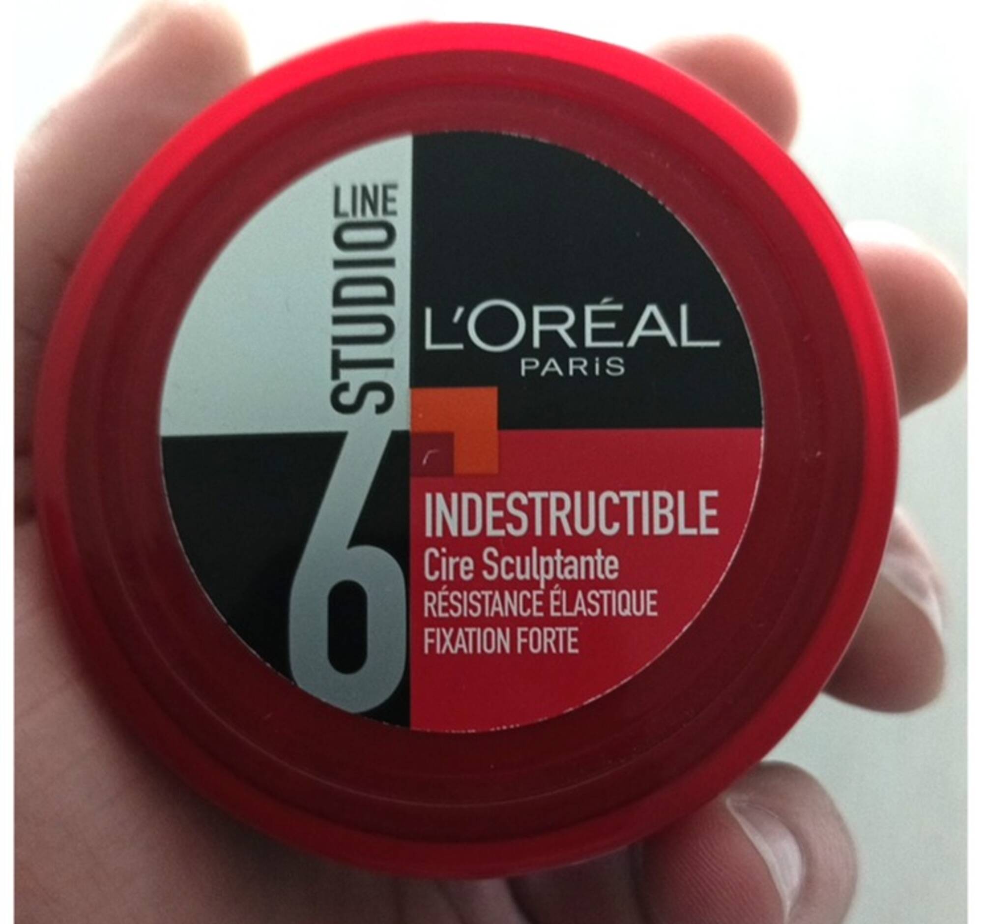 L'ORÉAL - Studio line 6 indestructible - Cire sculptante fixation forte