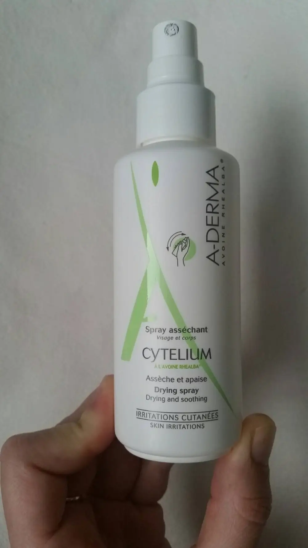 A-DERMA - Cytelium - Spray asséchant visage et corps