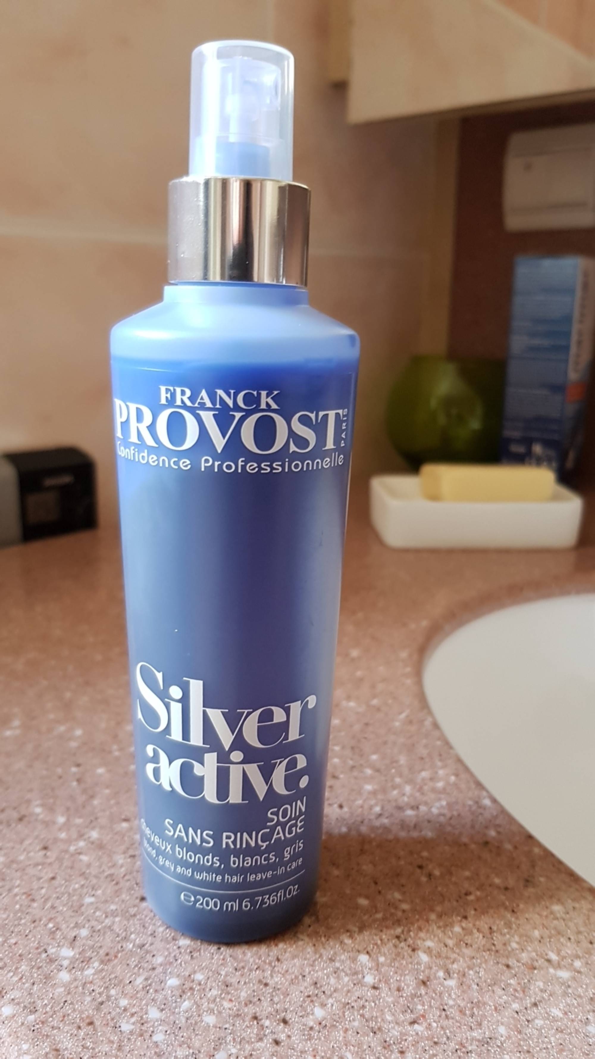FRANCK PROVOST - Silver Active - Soin sans rinçage