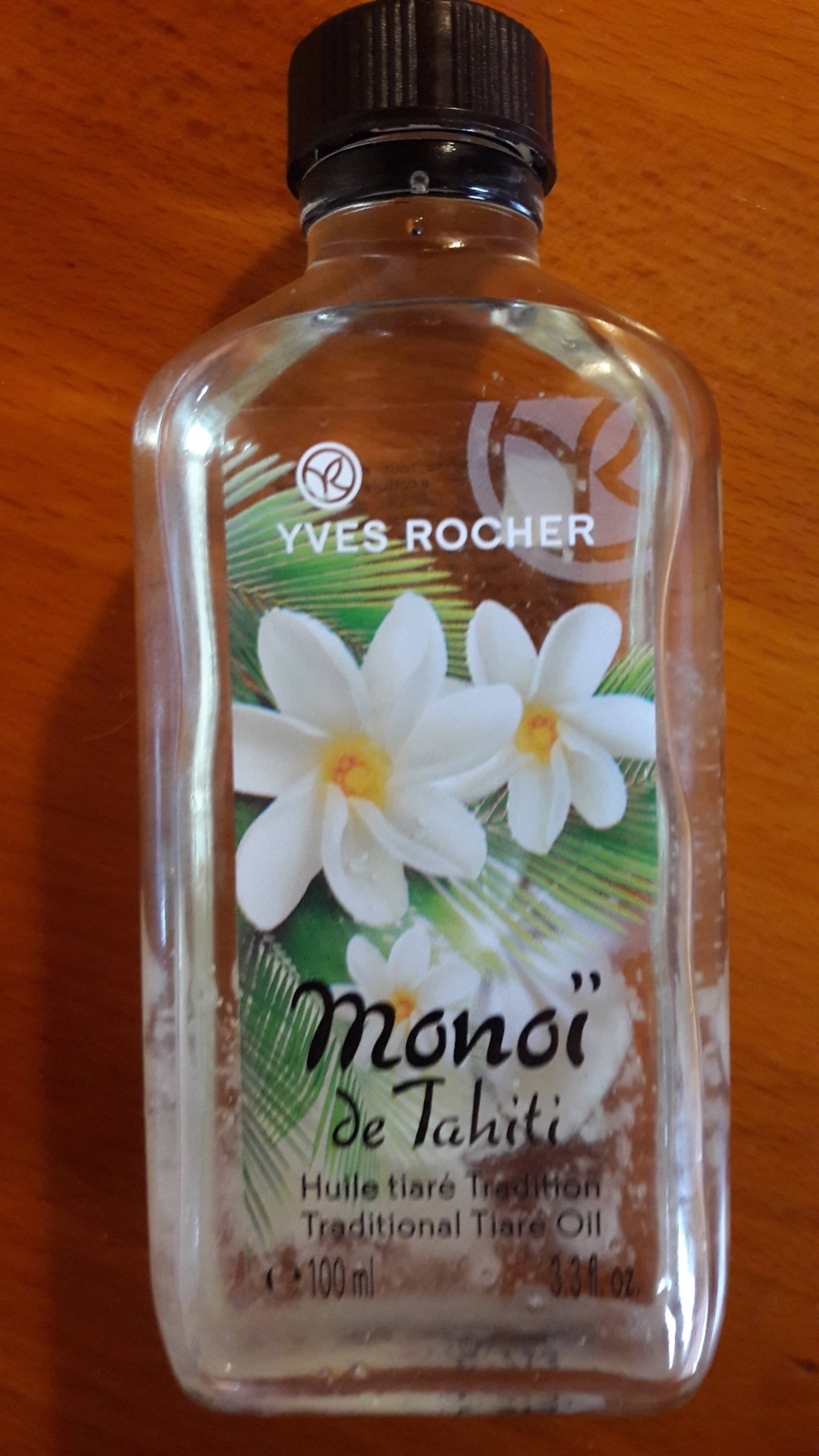 YVES ROCHER - Monoï de Tahiti - Traditional Tiaré Oil