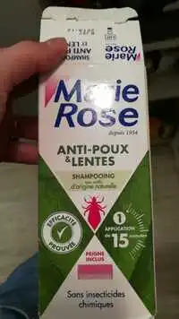 MARIE ROSE - Shampooing anti-poux