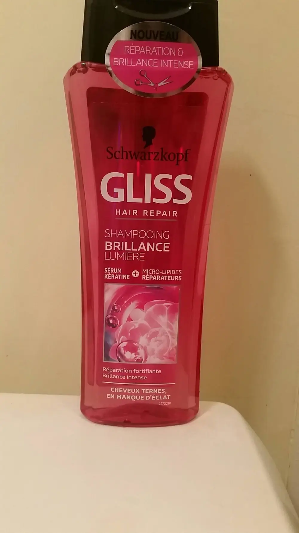 SCHWARZKOPF - Gliss - Shampooing brillance lumière