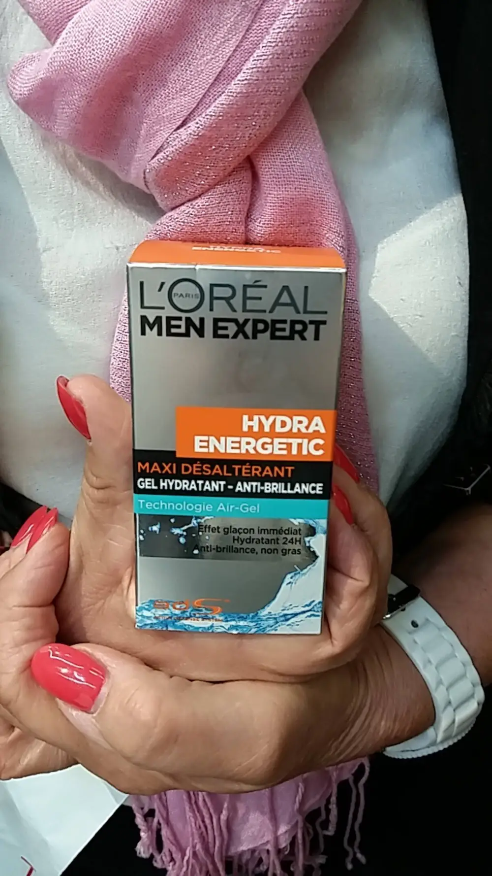 L'ORÉAL - Men expert hydra energetic - Gel hydratant