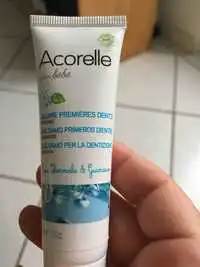 ACORELLE - Bio - Baume premières dents 