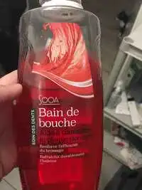 SOOA - Bain de bouche - Aide à combattre la plaque dentaire