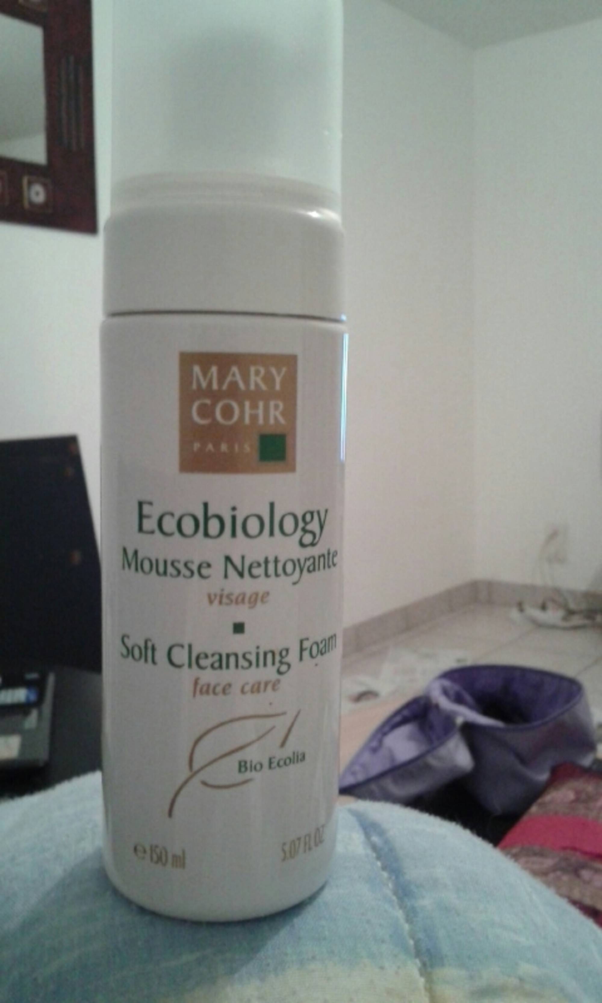MARY COHR - Ecobiology - Mousse nettoyante visage