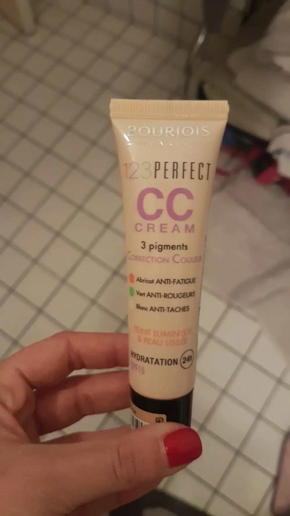 BOURJOIS - 123 perfect - CC cream 3 pigments correction couleur