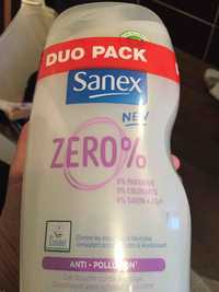 SANEX - Zero% anti-pollution - Gel douche corps & visage
