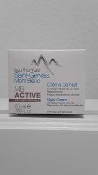 SAINT-GERVAIS MONT BLANC - MB active - Crème de nuit régénérante