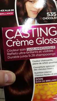 L'ORÉAL - Casting Crème Gloss - Couleur soin 535 Chocolat