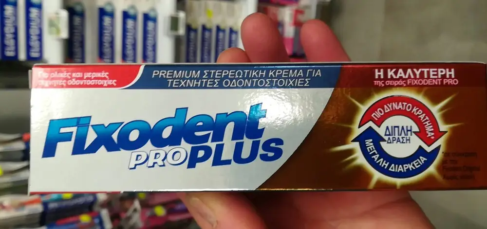 FIXODENT - Pro plus - Crème adhésive premium