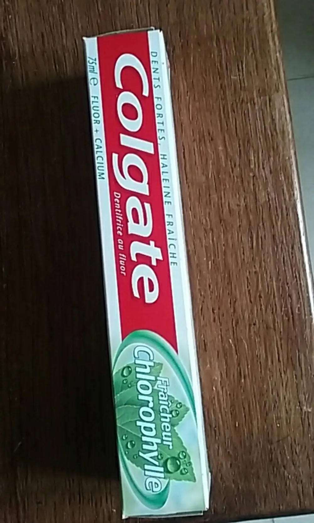 COLGATE - Fraîcheur chlorophylle - Dentifrice au fluor