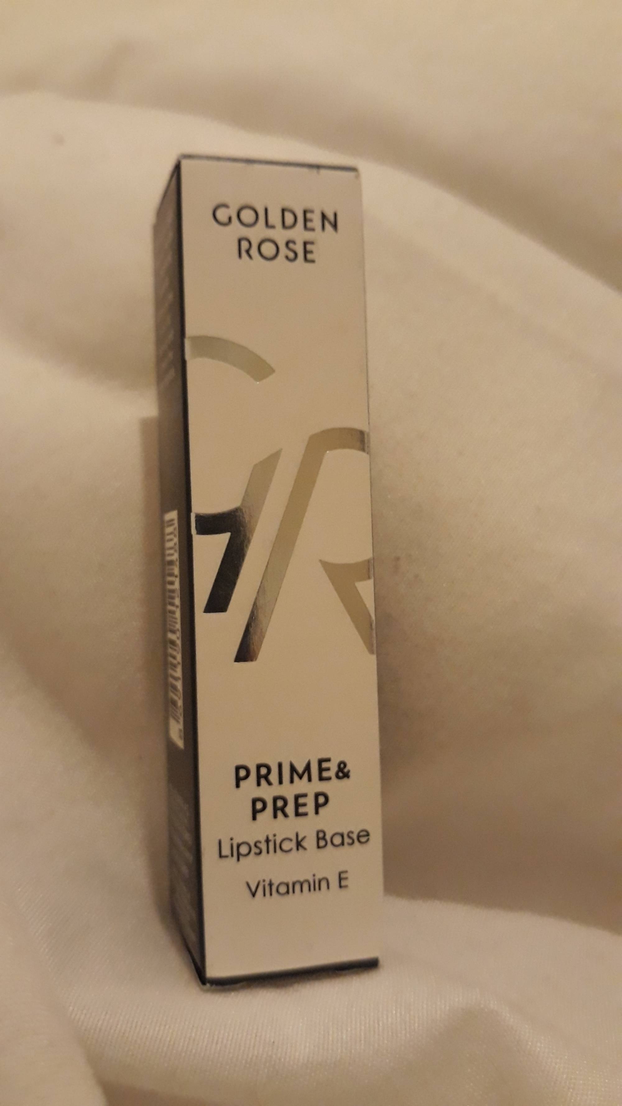 GOLDEN ROSE - Prime & prep - Lipstick base vitamine E