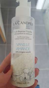 LA CANOPÉE - Lait douceur vanille démaquillant et nettoyant