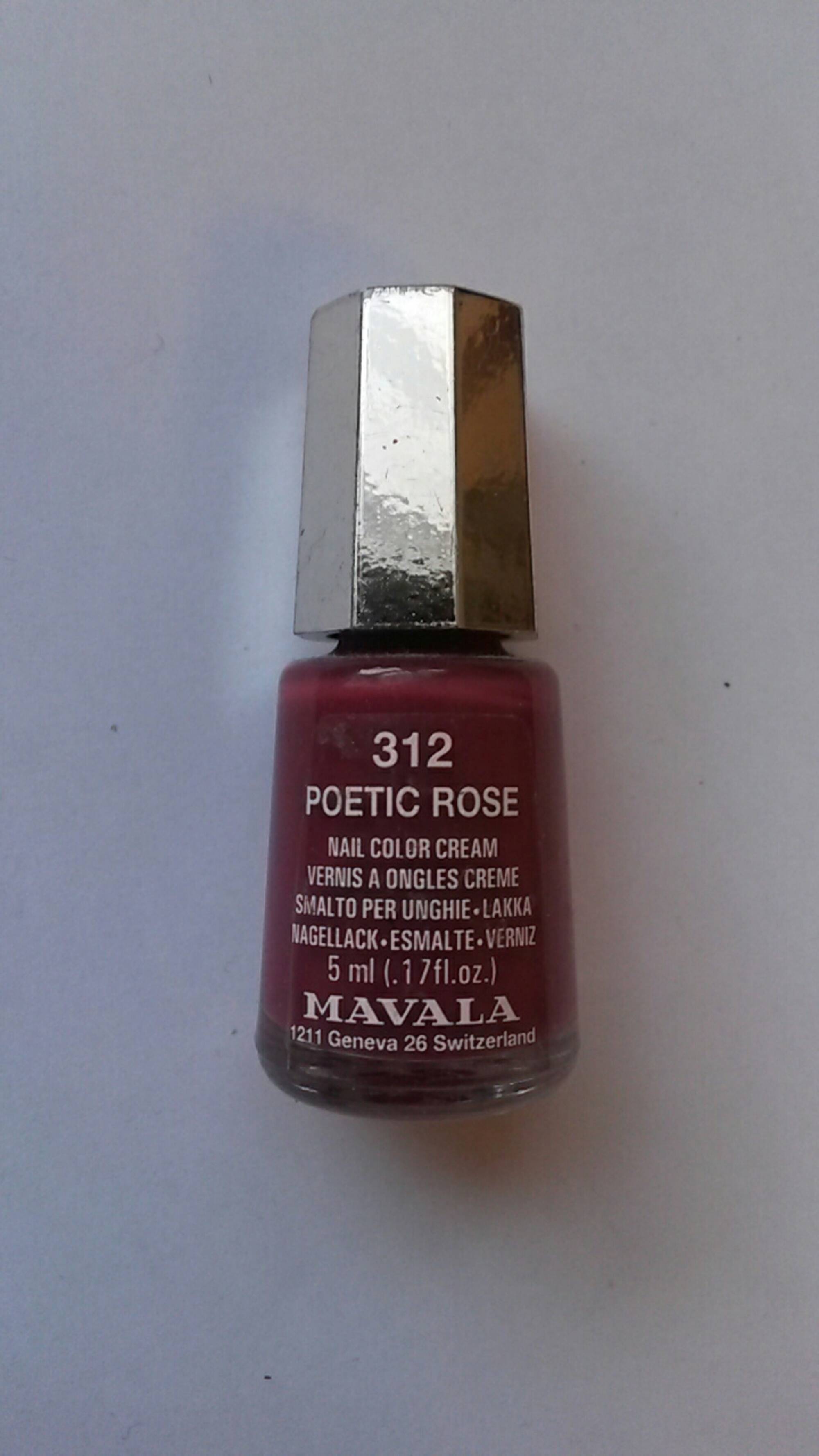 MAVALA - 312 Poetic rose - Vernis à ongles crème