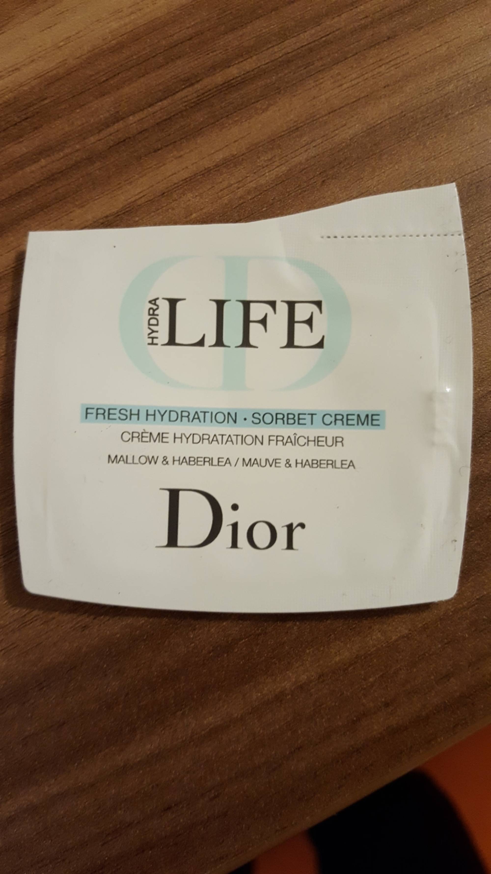 DIOR - Hydra life - Crème hydratation fraîcheur