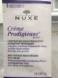 NUXE - Crème prodigieuse - Contour des yeux hydratant défatiguant 