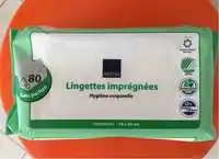 ABENA - Lingettes imprégnées