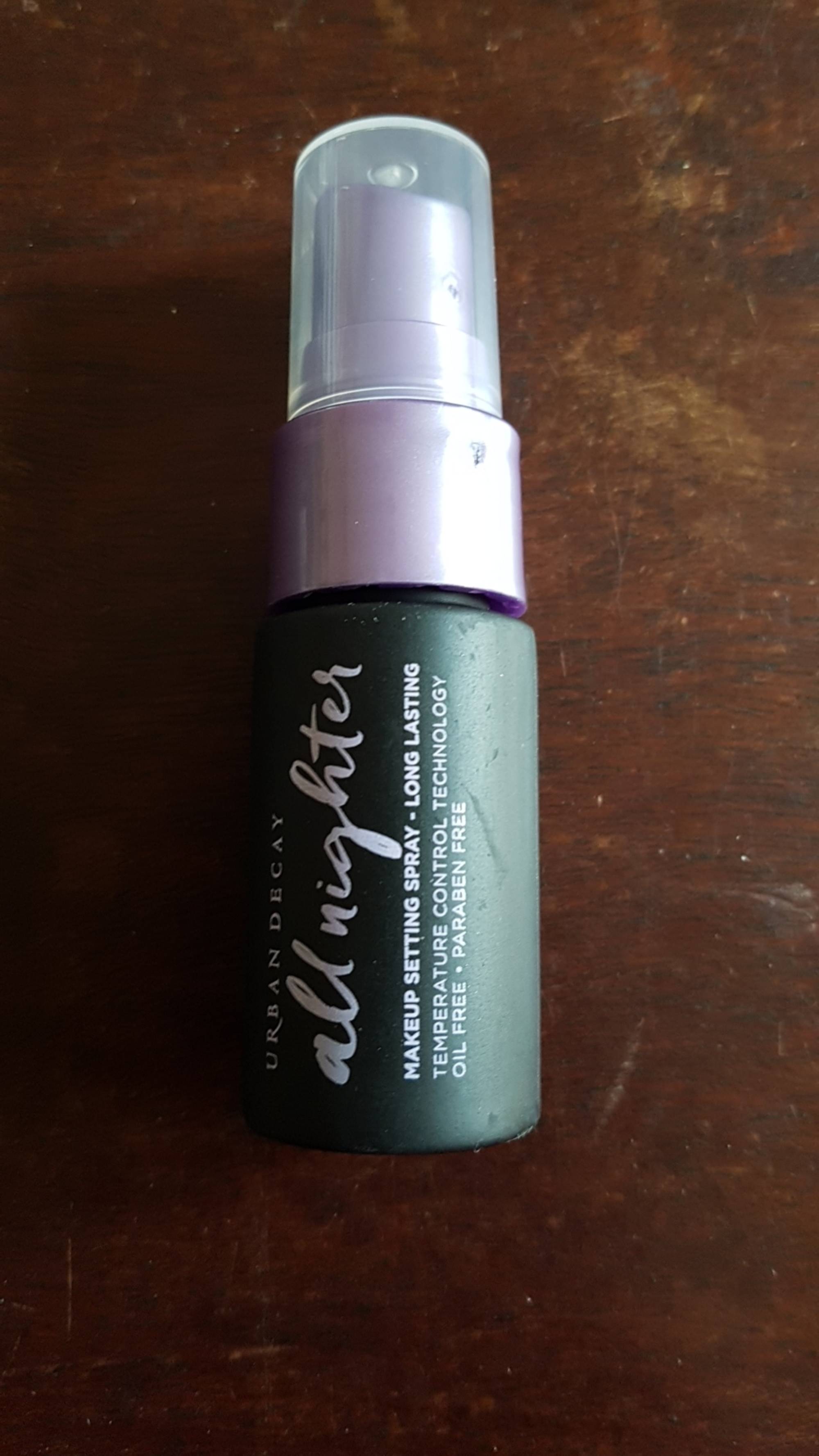 URBAN DECAY - All nighter - Makeup setting spray