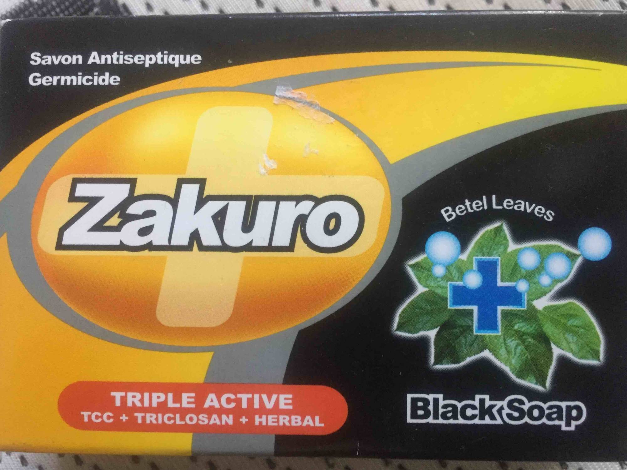ZAKURO - Triple active - Savon antiseptique germicide