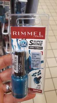 RIMMEL - Super shine - Vernis à ongles 885 teal-ing the scene