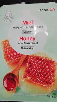 MAISON DE CORÉE - Masque tissu pour visage au miel