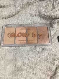 ESSENCE - Glow to go - Highlighter palette 10 sunkissed glow