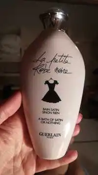 GUERLAIN - La petite robe noir - Bain satin sinon rien