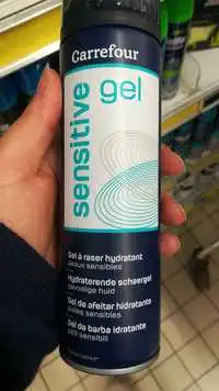 CARREFOUR - Sensitive - Gel à raser hydratant