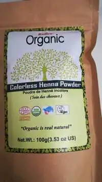 RADICO ORGANIC - Poudre de Henné incolore