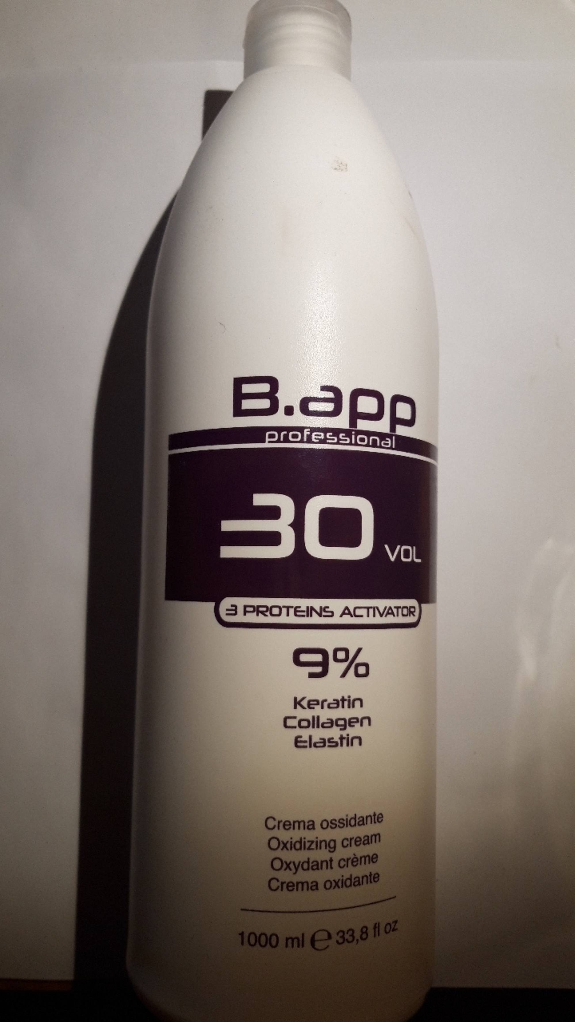 B.APP - Oxydant crème 30 vol